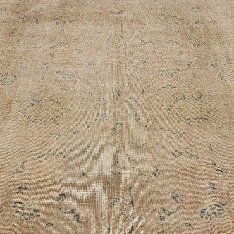 Alfombra Vintage Turca Anudada a Mano - 241 cm x 340 cm - K0090570