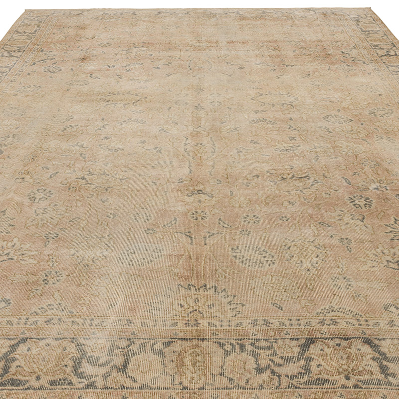 Alfombra Vintage Turca Anudada a Mano - 241 cm x 340 cm - K0090570