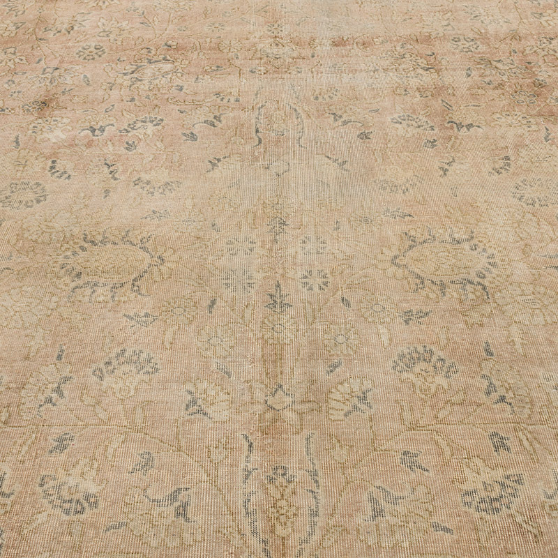 Alfombra Vintage Turca Anudada a Mano - 241 cm x 340 cm - K0090570