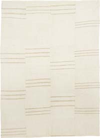 Vintage Anatolian Hemp Kilim Rug - 6' 7" x 9' 2" (79" x 110")