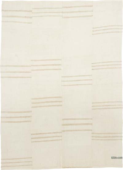 Vintage Anadolu Kendir Kilim - 201 cm x 280 cm