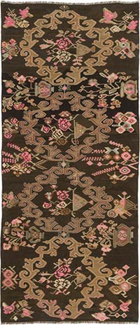 Alfombra Vintage Artvin Kilim - 154 cm x 350 cm