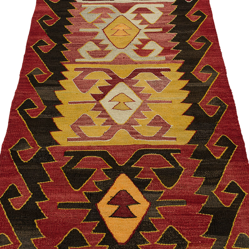Konya Kilim Yolluk - 87 cm x 251 cm - K0090577