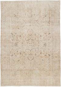 Alfombra Vintage Turca Anudada a Mano - 247 cm x 345 cm