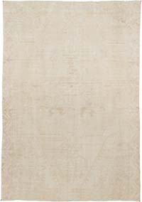 Vintage Turkish Hand-Knotted Rug - 4' 2" x 5' 9" (50" x 69")