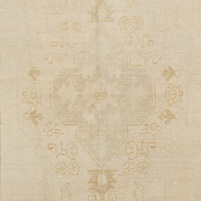 Alfombra Vintage Turca Anudada a Mano - 116 cm x 228 cm - K0090583
