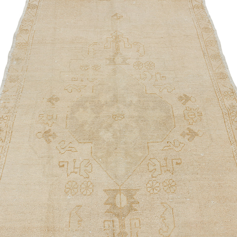 Alfombra Vintage Turca Anudada a Mano - 116 cm x 228 cm - K0090583