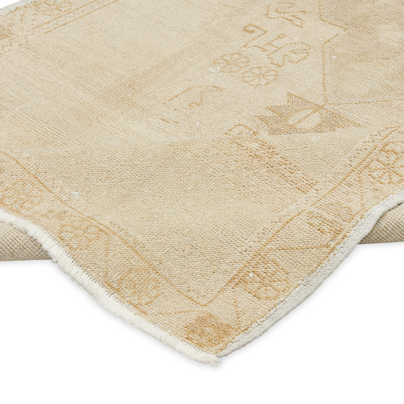 Alfombra Vintage Turca Anudada a Mano - 116 cm x 228 cm - K0090583