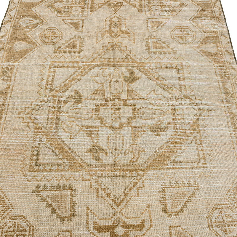 Alfombra Vintage Turca Anudada a Mano - 113 cm x 176 cm - K0090584