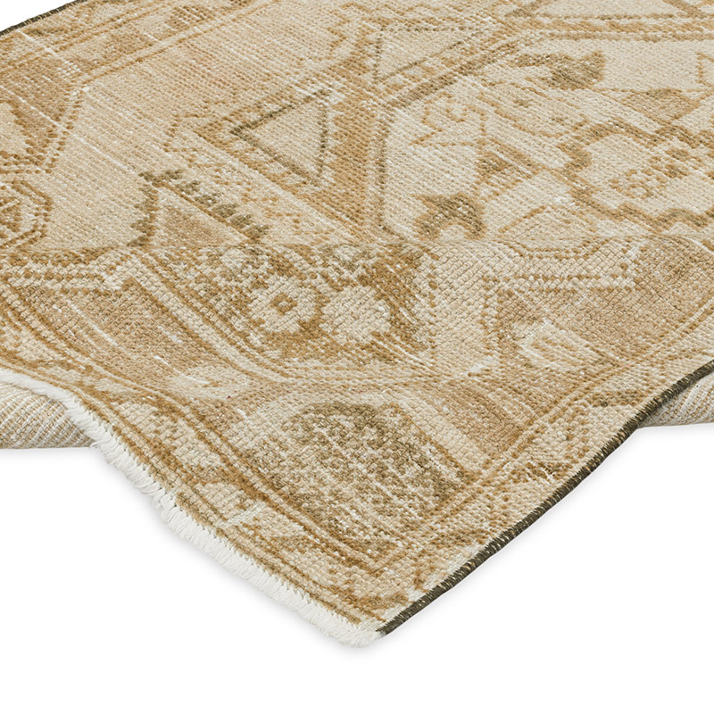Alfombra Vintage Turca Anudada a Mano - 113 cm x 176 cm - K0090584