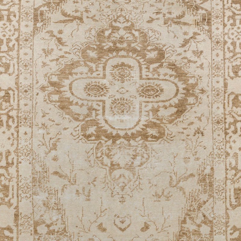 Vintage Turkish Hand-Knotted Rug - 4' 2" x 6'  (50" x 72") - K0090585