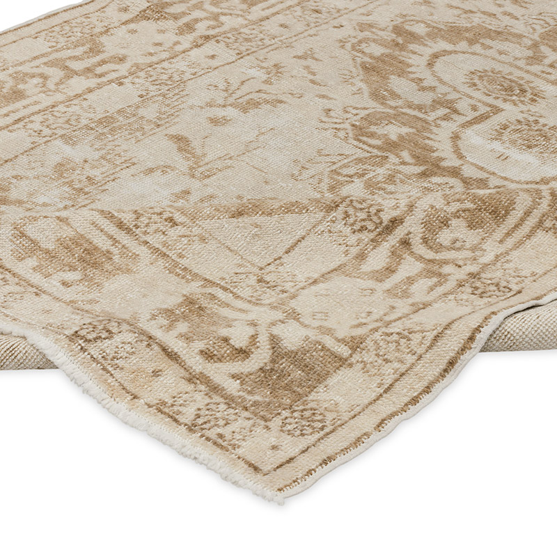 Vintage Turkish Hand-Knotted Rug - 4' 2" x 6'  (50" x 72") - K0090585