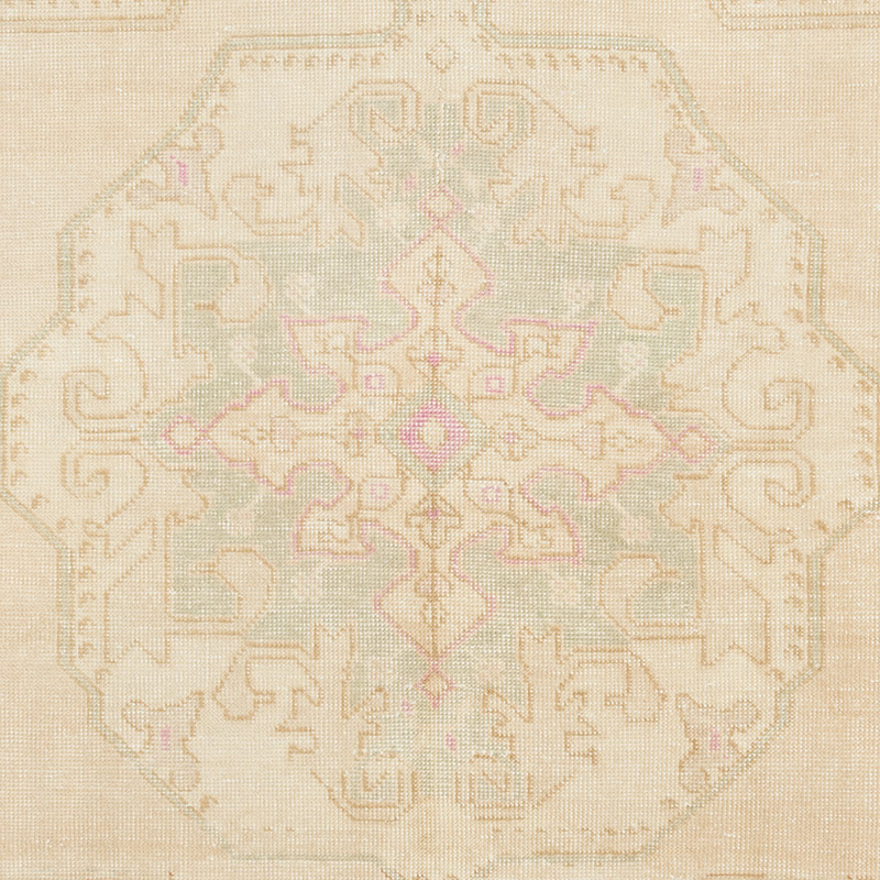 Alfombra Vintage Turca Anudada a Mano - 138 cm x 240 cm - K0090586