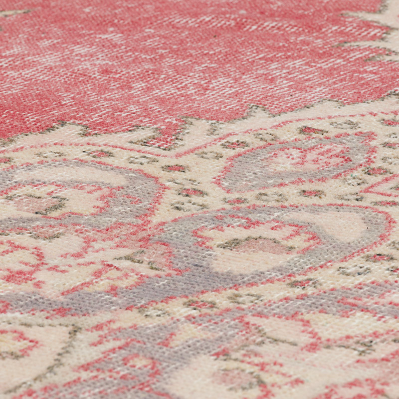 Vintage Turkish Hand-Knotted Rug - 7' 5" x 10'  (89" x 120") - K0090588