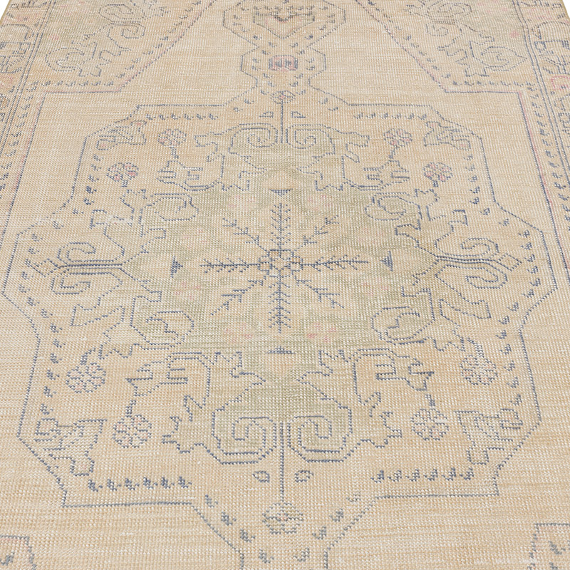 El Dokuma Vintage Halı - 133 cm x 245 cm - K0090590