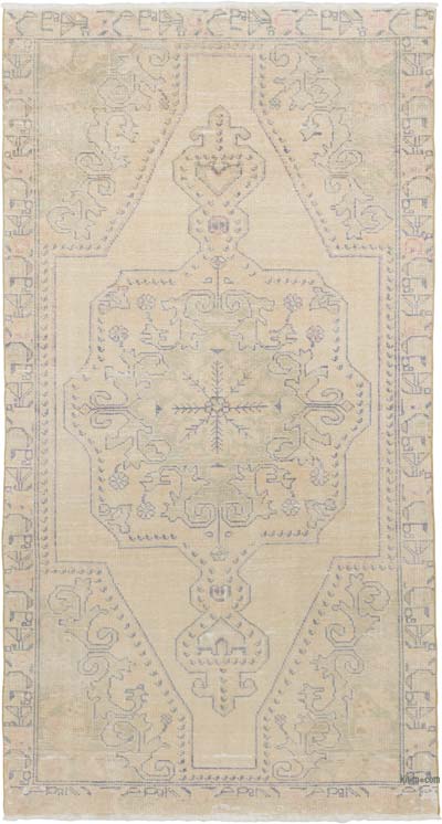 El Dokuma Vintage Halı - 133 cm x 245 cm