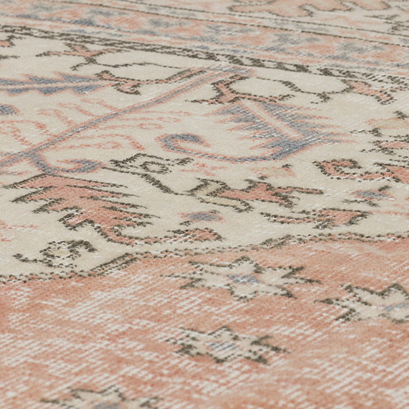 Vintage Turkish Hand-Knotted Rug - 5' 2" x 7' 9" (62" x 93") - K0090591