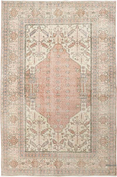 El Dokuma Vintage Halı - 157 cm x 236 cm