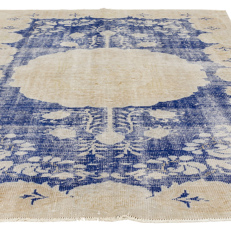 El Dokuma Vintage Halı - 187 cm x 246 cm - K0090592