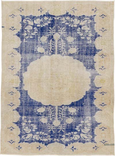 El Dokuma Vintage Halı - 187 cm x 246 cm