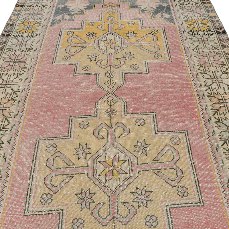 El Dokuma Vintage Halı - 143 cm x 273 cm - K0090593