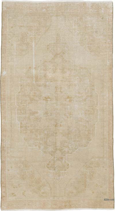 El Dokuma Vintage Halı - 122 cm x 225 cm