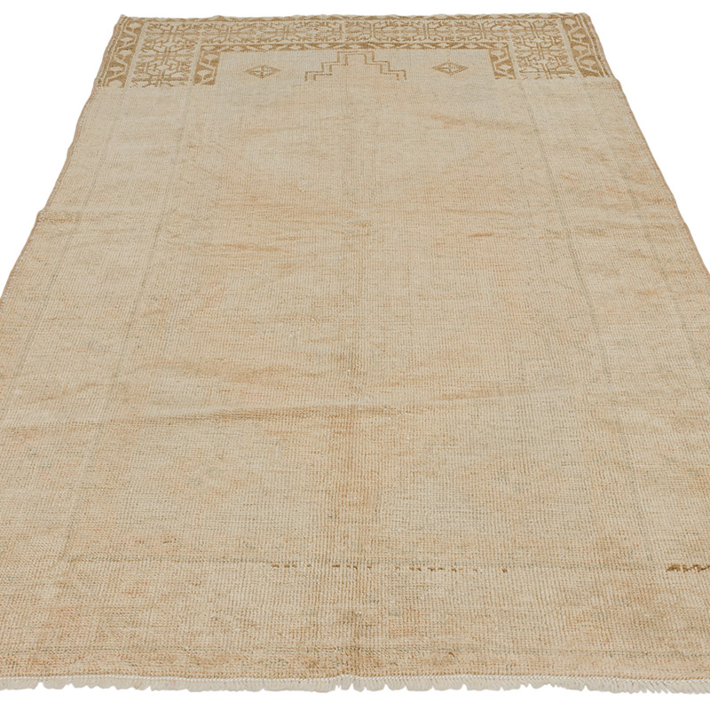 Alfombra Vintage Turca Anudada a Mano - 110 cm x 199 cm - K0090596