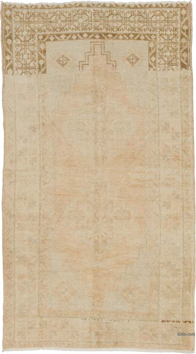 El Dokuma Vintage Halı - 110 cm x 199 cm