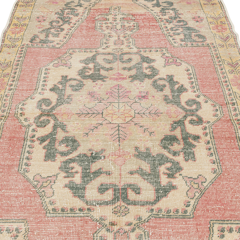 Vintage Turkish Hand-Knotted Rug - 4' 4" x 7' 8" (52" x 92") - K0090597