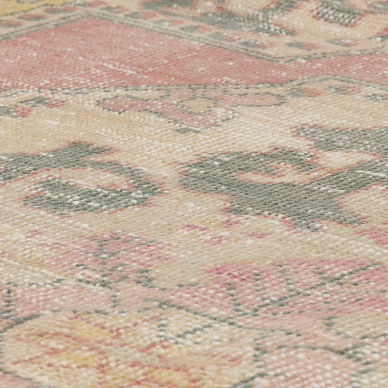 Vintage Turkish Hand-Knotted Rug - 4' 4" x 7' 8" (52" x 92") - K0090597