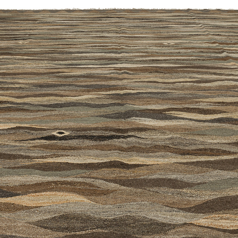 Yeni Kök Boya El Dokuma Kilim - 365 cm x 419 cm - K0090604