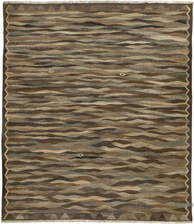 Yeni Kök Boya El Dokuma Kilim - 365 cm x 419 cm