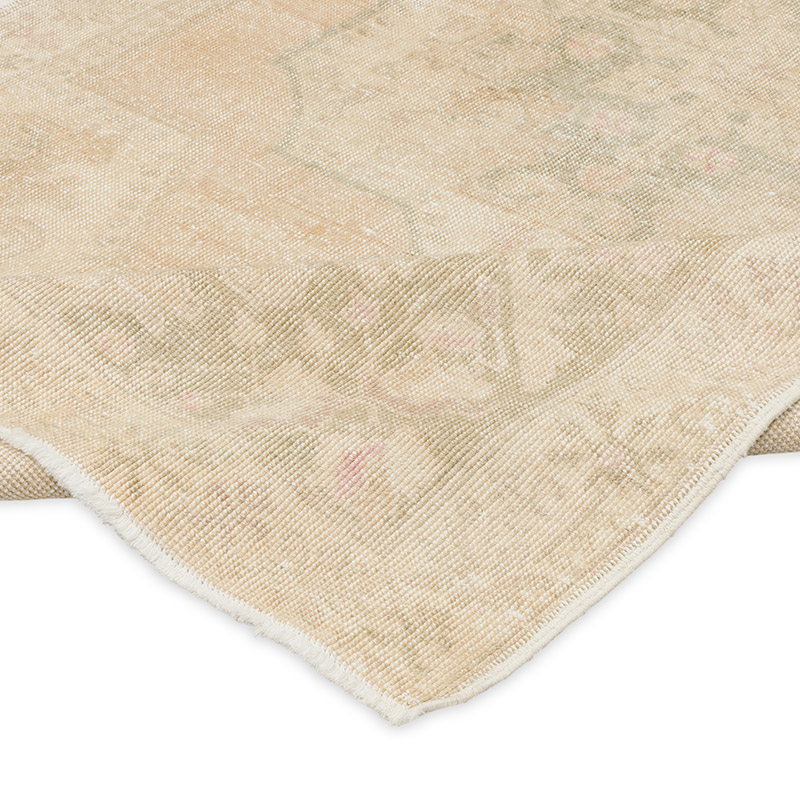 Vintage Turkish Hand-Knotted Rug - 4' 7" x 7' 9" (55" x 93") - K0090605