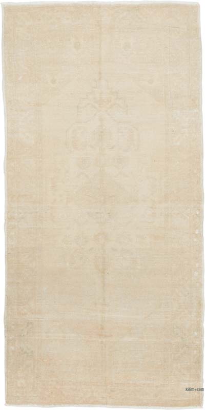 El Dokuma Vintage Halı - 110 cm x 222 cm