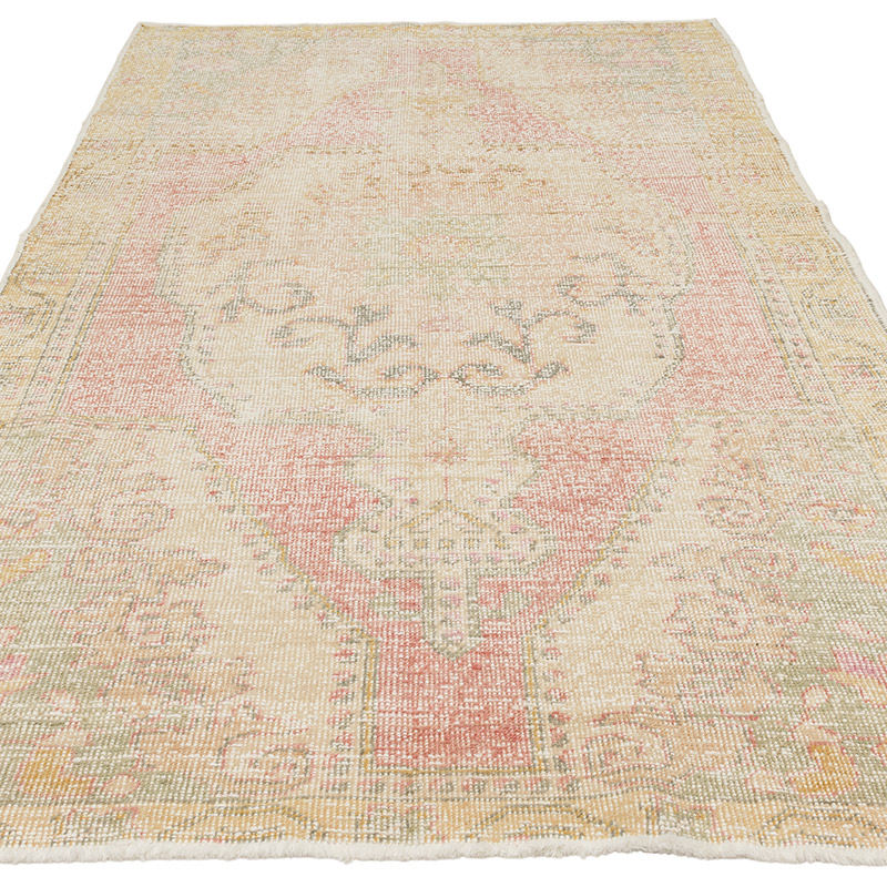 Vintage Turkish Hand-Knotted Rug - 4' 6" x 8'  (54" x 96") - K0090610