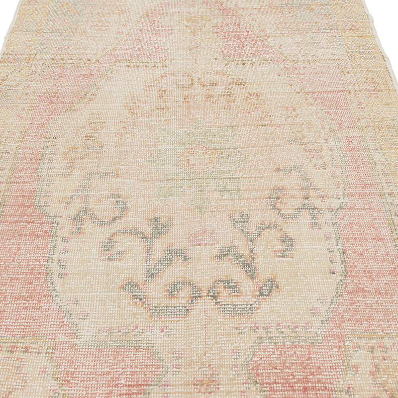 Vintage Turkish Hand-Knotted Rug - 4' 6" x 8'  (54" x 96") - K0090610