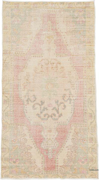 Vintage Turkish Hand-Knotted Rug - 4' 6" x 8'  (54" x 96")