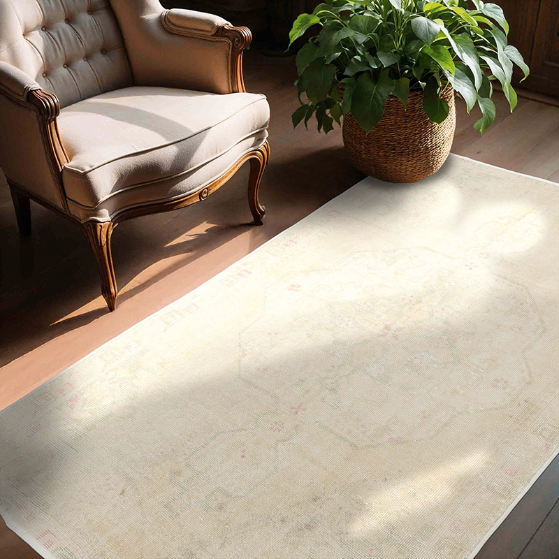 El Dokuma Vintage Halı - 144 cm x 212 cm - K0090611