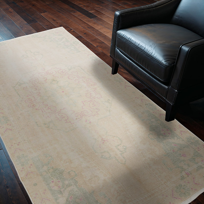 El Dokuma Vintage Hali - 129 cm x 216 cm - K0090613
