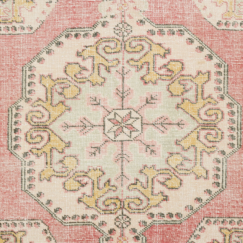 Vintage Turkish Hand-Knotted Rug - 4' 4" x 6' 7" (52" x 79") - K0090614