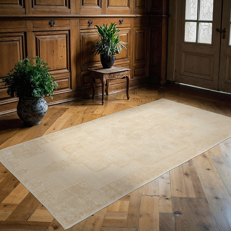 El Dokuma Vintage Halı - 133 cm x 246 cm - K0090617