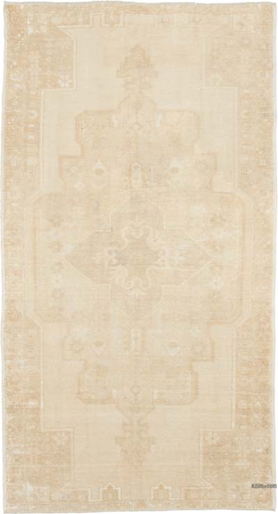 El Dokuma Vintage Halı - 133 cm x 246 cm