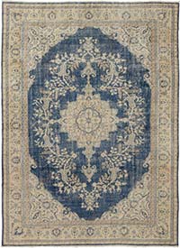 Alfombra Vintage Turca Anudada a Mano - 243 cm x 337 cm