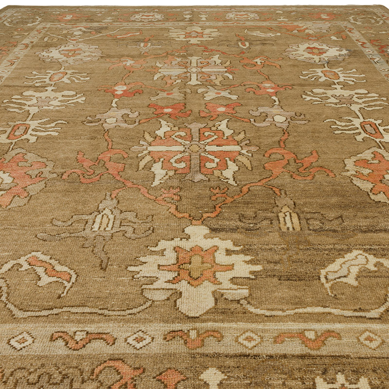 Nueva Alfombra Turca Anudada a Mano - 313 cm x 436 cm - K0090624