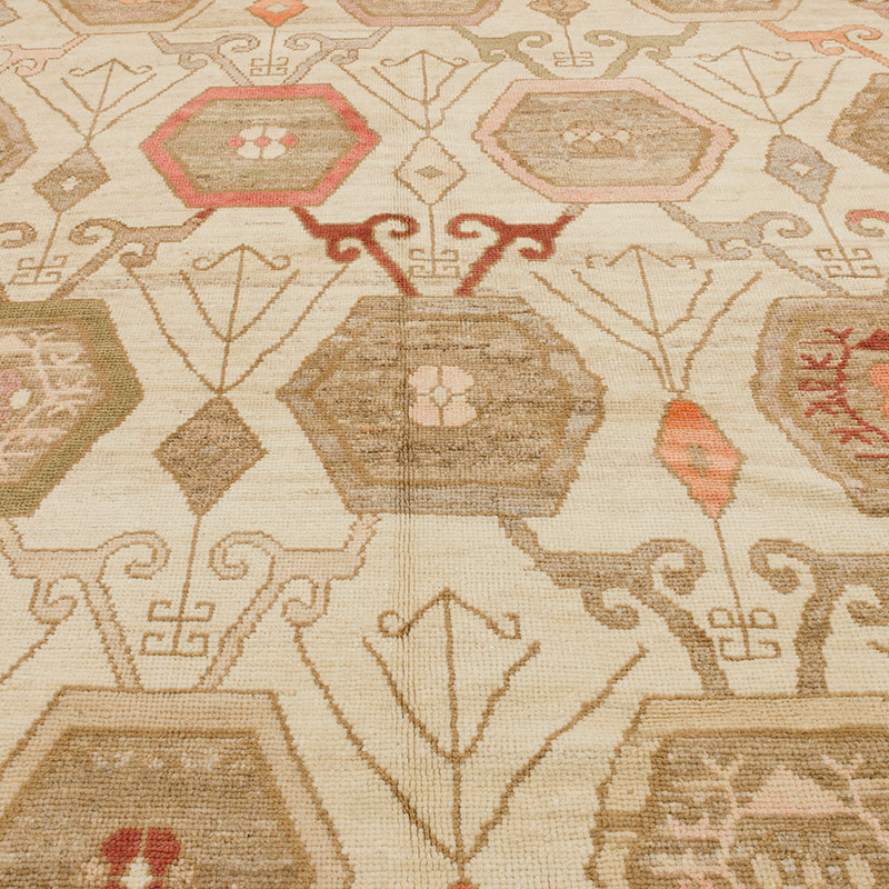 Nueva Alfombra Turca Anudada a Mano - 326 cm x 400 cm - K0090626