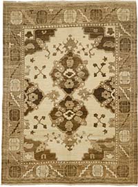 New Hand-Knotted Turkish Rug - 10' 2" x 13' 8" (122" x 164")
