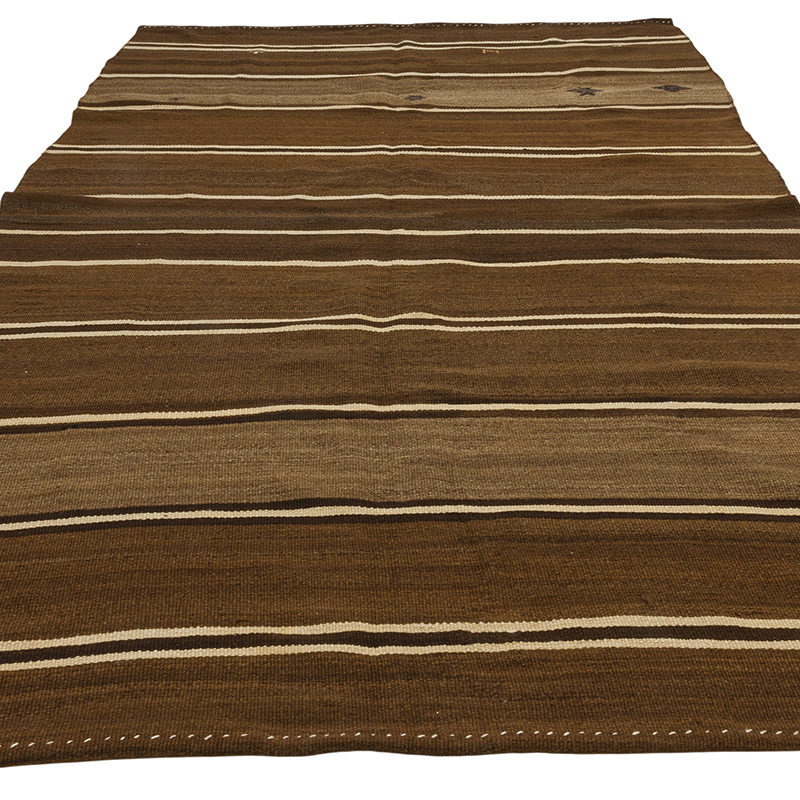 Vintage Anatolian Kilim Rug - 5' 9" x 9' 10" (69" x 118") - K0090636