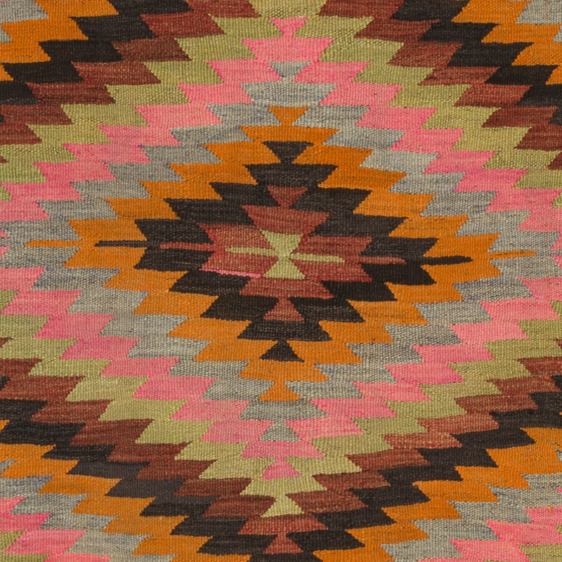 Vintage Mihalic Kilim Rug - 3' 1" x 4' 9" (37" x 57") - K0090643