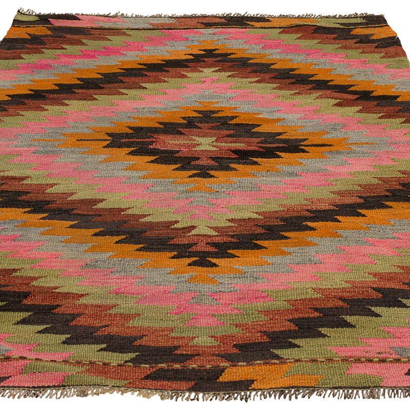 Vintage Mihalic Kilim Rug - 3' 1" x 4' 9" (37" x 57") - K0090643