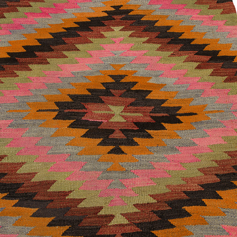 Vintage Mihalic Kilim Rug - 3' 1" x 4' 9" (37" x 57") - K0090643